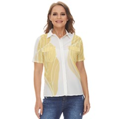 Shells T- Shirtshell T- Shirt Women s Short Sleeve Double Pocket Shirt
