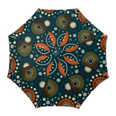 Abstract Pattern Golf Umbrellas by Jancukart