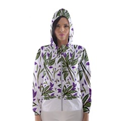 Tropical Island T- Shirt Pattern Love Collection 3 Women s Hooded Windbreaker by maxcute