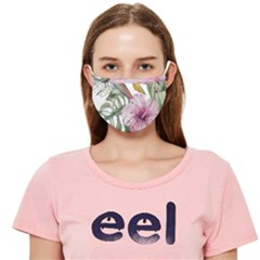 Tropical T- Shirt Tropical Bloom Decor T- Shirt Cloth Face Mask (adult) by maxcute