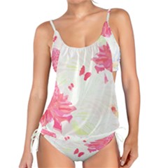 Tropical T- Shirt Tropical Elegant Flourish T- Shirt Tankini Set by maxcute