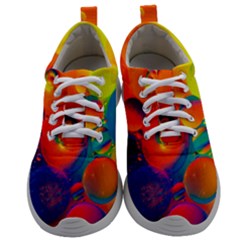 Colorfull Pattern Mens Athletic Shoes by artworkshop