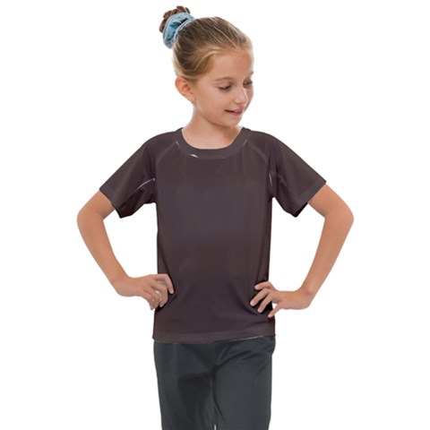 Mahogany Muse Kids  Mesh Piece Tee by HWDesign