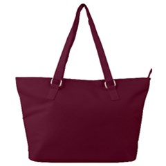 Burgundy Scarlet Full Print Shoulder Bag by BohoMe