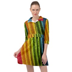  Colorful Illustrations Mini Skater Shirt Dress by artworkshop