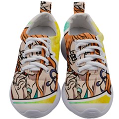 Nami Lovers Money Kids Athletic Shoes by designmarketalsprey31