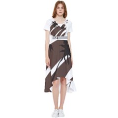 Palm Tree Design-01 (1) High Low Boho Dress by thenyshirt