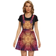 Fractal Abstract Artistic Apron Dress by Ravend