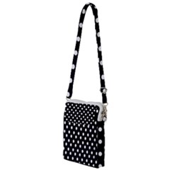 Black And White Polka Dots Multi Function Travel Bag