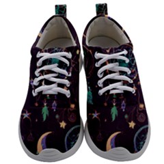Bohemian  Stars, Moons, And Dreamcatchers Mens Athletic Shoes
