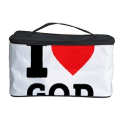 I Love God Cosmetic Storage by ilovewhateva