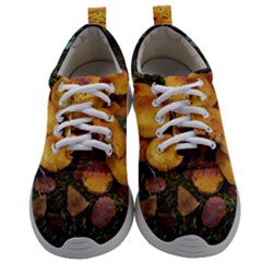 Orange Mushrooms In Patagonia Forest, Ushuaia, Argentina Mens Athletic Shoes by dflcprintsclothing