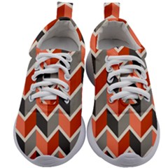 Colorful Zigzag Pattern Wallpaper Free Vector Kids Athletic Shoes by artworkshop