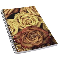 Flowers Roses Plant Bloom Blossom 5 5  X 8 5  Notebook
