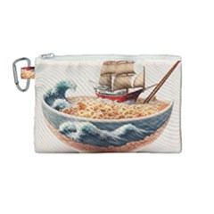 Ai Generated Noodles Pirate Chinese Food Food Canvas Cosmetic Bag (medium) by danenraven