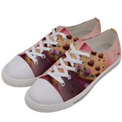 Cookies Valentine Heart Holiday Gift Love Men s Low Top Canvas Sneakers by danenraven