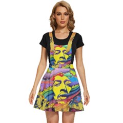 Psychedelic Rock Jimi Hendrix Apron Dress by Jancukart