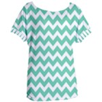 Chevron Pattern Gifts Women s Oversized Tee