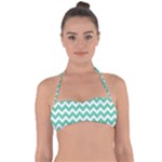 Chevron Pattern Gifts Halter Bandeau Bikini Top