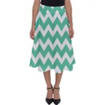 Chevron Pattern Gifts Perfect Length Midi Skirt