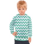 Chevron Pattern Gifts Kids  Hooded Pullover