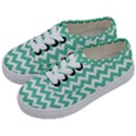 Chevron Pattern Gifts Kids  Classic Low Top Sneakers View2