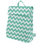 Chevron Pattern Gifts Flap Top Backpack