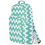 Chevron Pattern Gifts Double Compartment Backpack
