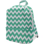 Chevron Pattern Gifts Zip Up Backpack