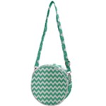 Chevron Pattern Gifts Crossbody Circle Bag