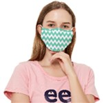 Chevron Pattern Gifts Fitted Cloth Face Mask (Adult)