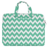 Chevron Pattern Gifts MacBook Pro 16  Double Pocket Laptop Bag 