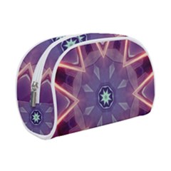Abstract Glow Kaleidoscopic Light Make Up Case (small) by Ravend
