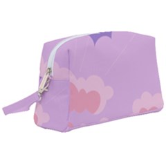 Sky Nature Sunset Clouds Space Fantasy Sunrise Wristlet Pouch Bag (large) by Ravend