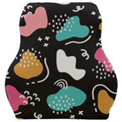 Art Pattern Design Background Print Car Seat Velour Cushion 