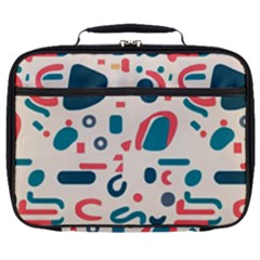 Shapes Pattern  Full Print Lunch Bag by Sobalvarro