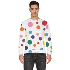 Polka Dot Men s Fleece Sweatshirt by 8989