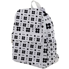 Polka Dot  Svg Top Flap Backpack by 8989