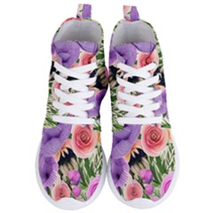 Brittle And Broken Blossoms Women s Lightweight High Top Sneakers by GardenOfOphir