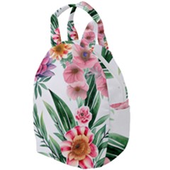 Chic Watercolor Flowers Travel Backpacks by GardenOfOphir