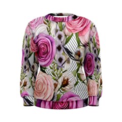 Summertime Blooms Women s Sweatshirt by GardenOfOphir