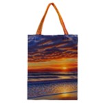 Nature s Sunset Over Beach Classic Tote Bag