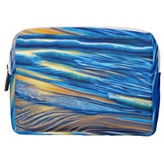 Waves Crashing On The Shore Make Up Pouch (medium) by GardenOfOphir