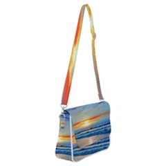 Reflecting On A Perfect Day Shoulder Bag With Back Zipper by GardenOfOphir