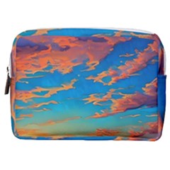 Waves Crashing On The Shore Make Up Pouch (medium) by GardenOfOphir