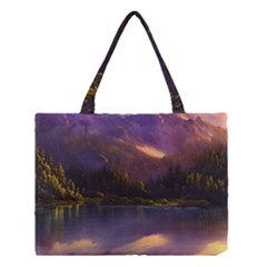 Colored Hues Sunset Medium Tote Bag by GardenOfOphir