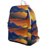 Glorious Sunset Top Flap Backpack