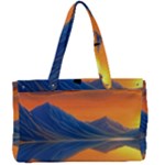 Glorious Sunset Canvas Work Bag