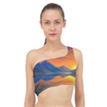 Glorious Sunset Spliced Up Bikini Top 