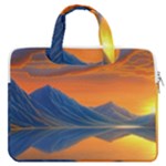 Glorious Sunset MacBook Pro 13  Double Pocket Laptop Bag